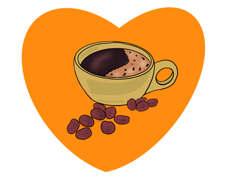 For The Love of Coffee procreate illustrator illustration coffee