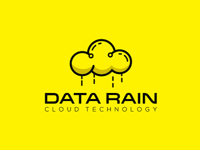 Data Rain forever logo logodesign logotype