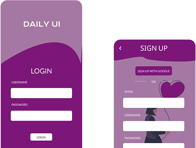 Daily UI #01 app dailyui design ui ux