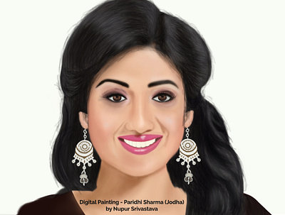 Digital Paint Paridhi Sharma v1 digi art digital illustration digital painting dp painitng photoshop