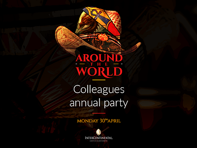 Around The World annual party arab around the world china clothes cowboy dragon hat india intercontinental pharaohs world