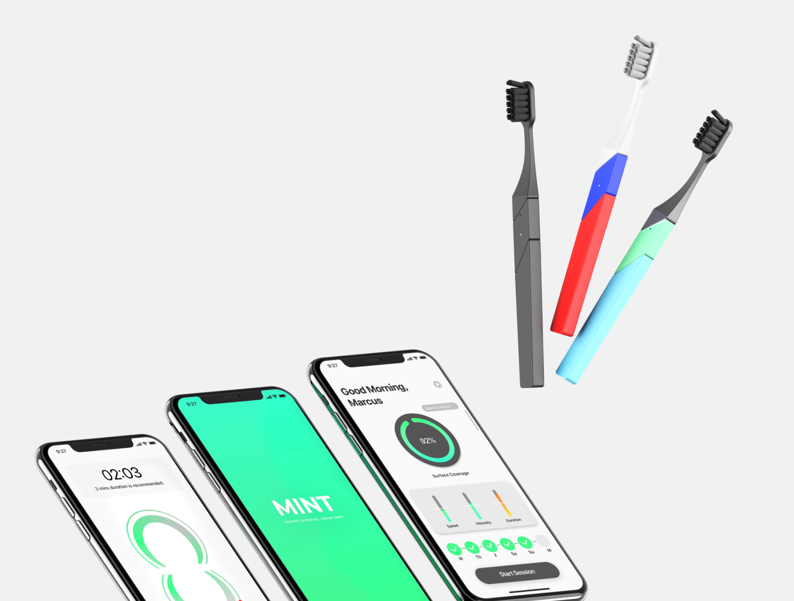 MINT (Dental Hygiene App) by Hyewon Choi on Dribbble