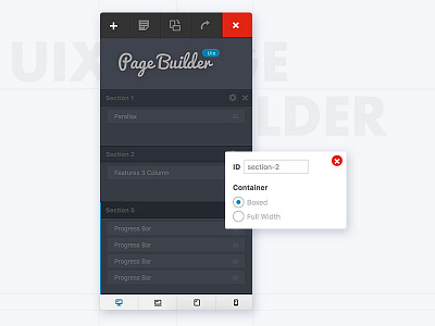 Uix Page Builder builder css3 html5 interface page builder plugin ui web design website wordpress