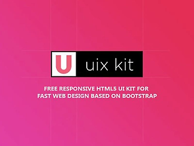 Uix Kit bootstrap code develop development frontend gulp kit ui uix webdesign webpack