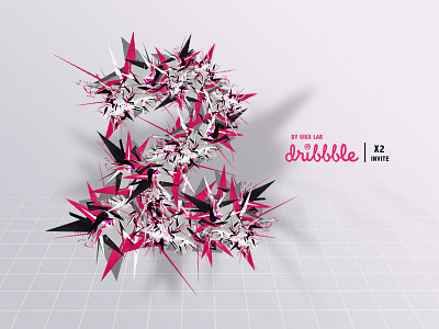 2 Dribbble Invites