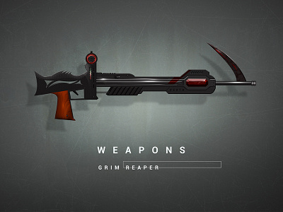 Grim Reaper  - Weapon Ui Design