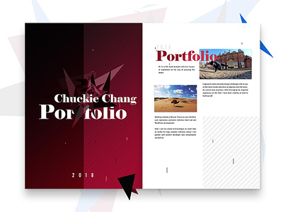 Designer Portfolio Book Design book cover cover design graphic personal brand portfolio resume ui uidesign