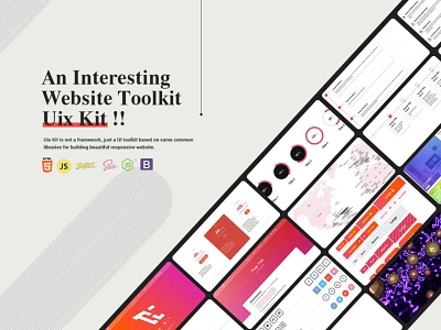 An Interesting Website Toolkit - New Release bootstrap css css3 frontend frontend development html5 interface javascript responsive sass toolkit ui webdesign webpack