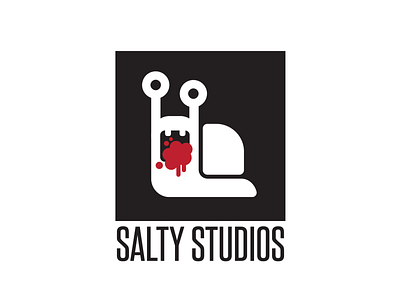 Salty Studios Logo Design branding design flat icon illustrator logo minimal vector
