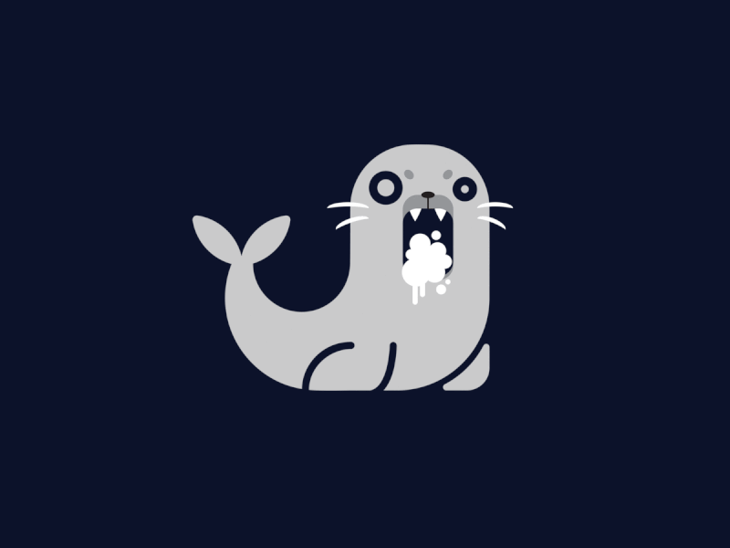 Salty Seal Designs branding design flat icon illustration illustrator logo minimal vector