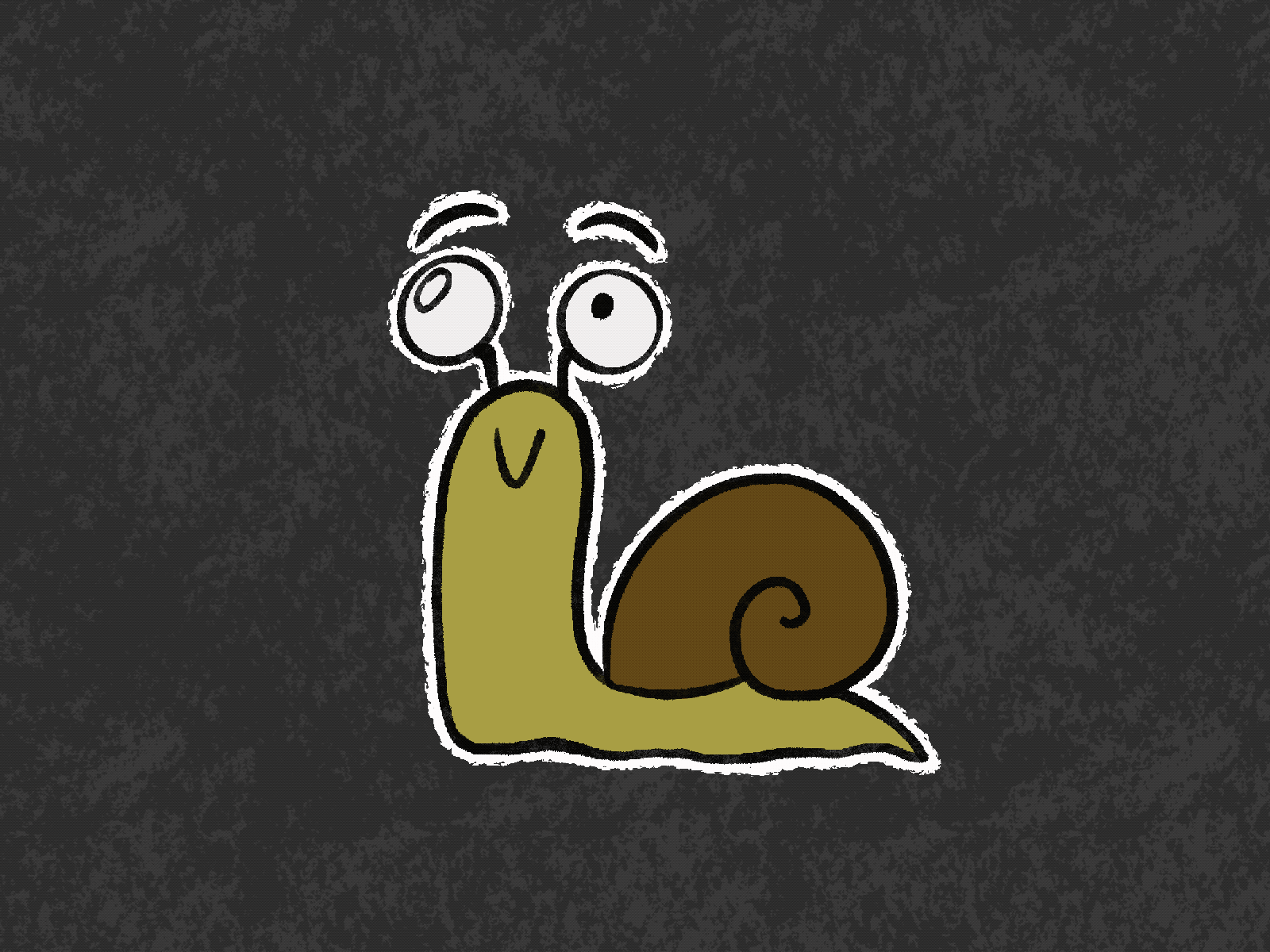 Buzz Bopp 2d animation 2d art animals animated animation art gif gif animated illustration minimal snail