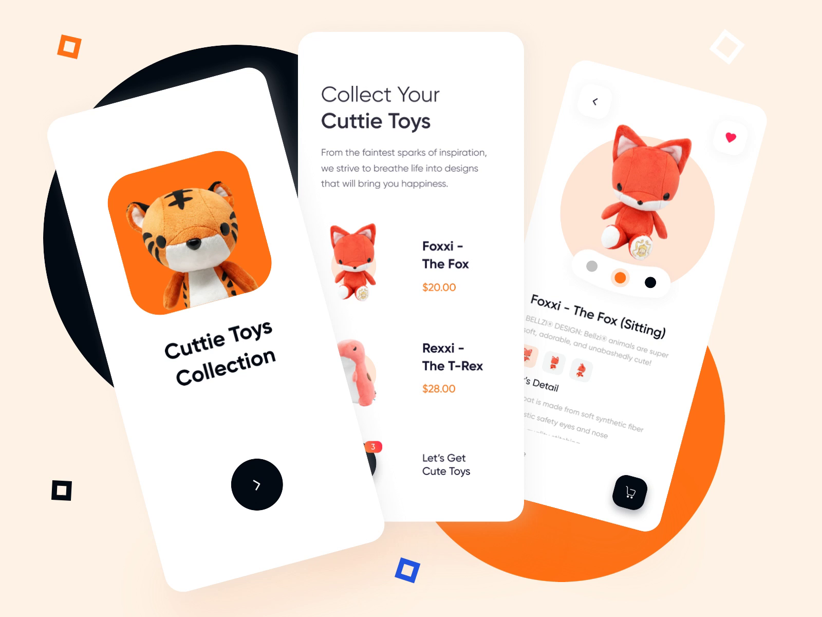 Toys Store Mobile App Prototype by Happy Tri Milliarta on Dribbble