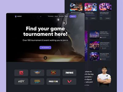 Gaming Website designs, themes, templates and downloadable graphic ...