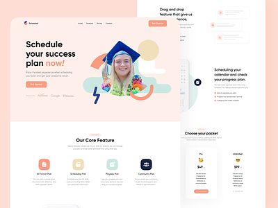 Schedool Landing Page Exploration