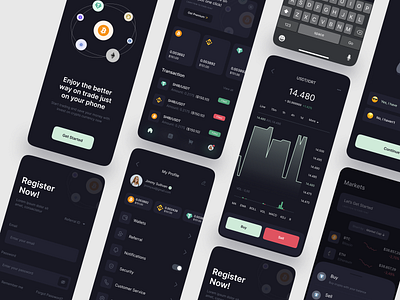 Tradlr UI KIT Exploration 📊 by Happy Tri Milliarta for Odama on Dribbble