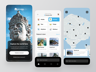 Travelezy - Mobile App Exploration
