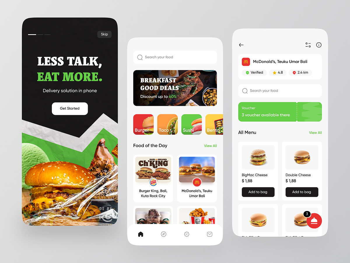 Foodfast - Food Delivery Mobile App by Happy Tri Milliarta for Odama on ...