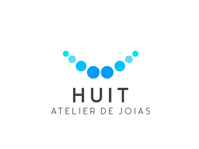 HUIT - Atelier de joias branding branding and identity design flat logo logo design package design packaging