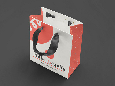 Clube do Cacho bags design box branding branding and identity design flat logo logo design package design packaging packaging design
