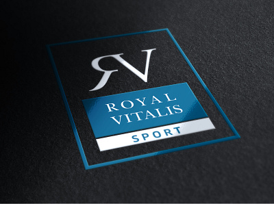 Royal Vitalis Sport branding design flat logo