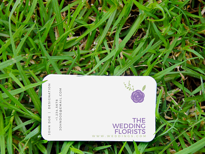 Business Card Mock Up on Grass branding business cards businesscard design flat graphic design minimal mockup mockup design mockup psd mockup template vector