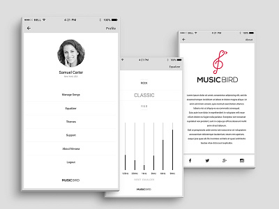 Music Bird - Design and Promo