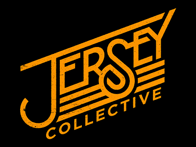 Jersey Collective branding collective custom handmade jersey lettering logo photography retro type typography vintage