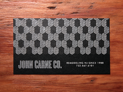 John Carne Co. Business Cards