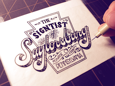 The Signtist of Saylorsburg - Inks