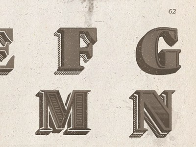 Fonts.com - Hero Image - Periodico fonts.com hero lettering periodico serif shading specimen type typography vintage
