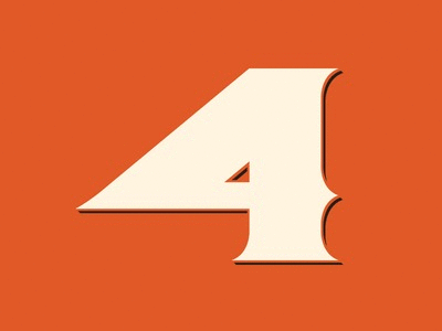 A&W Restaurants Numbers Project custom hand drawn hand lettering lettering numbers numerals racecar retro typography vintage