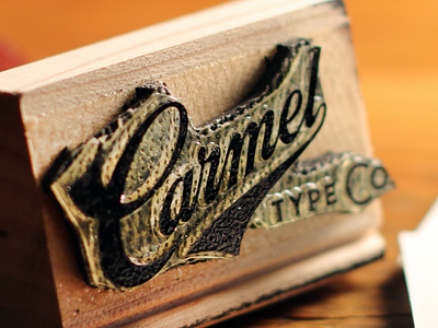 Carmel Type Co. Business Cards - Stamp by Jason Carne for Carmel Type ...