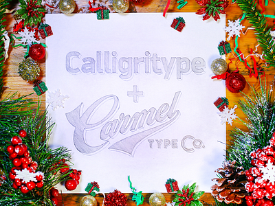 Calligritype + Carmel Type Co. Holiday Giveaway!