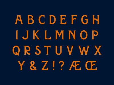 Rawhide - A Font by Noel Weber