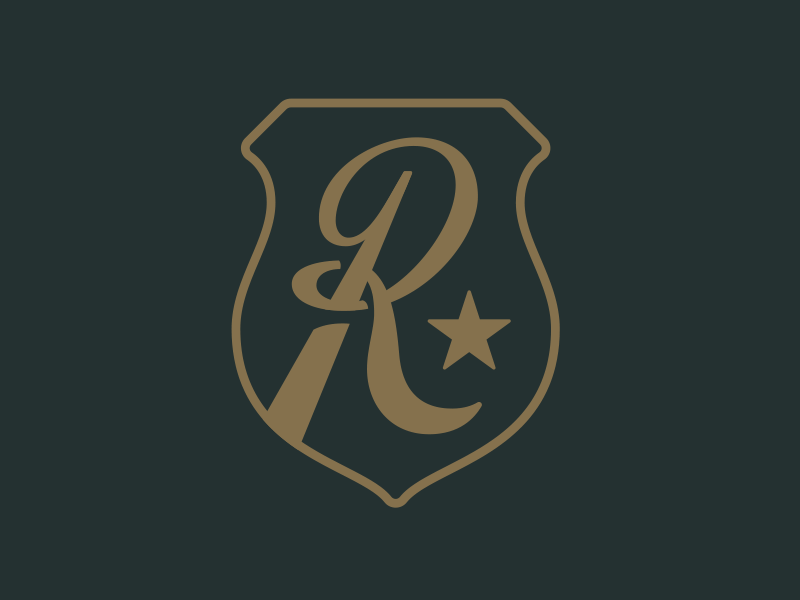 Railbird Badge badge festivals icon lettering logotype monogram music symbol type typogaphy