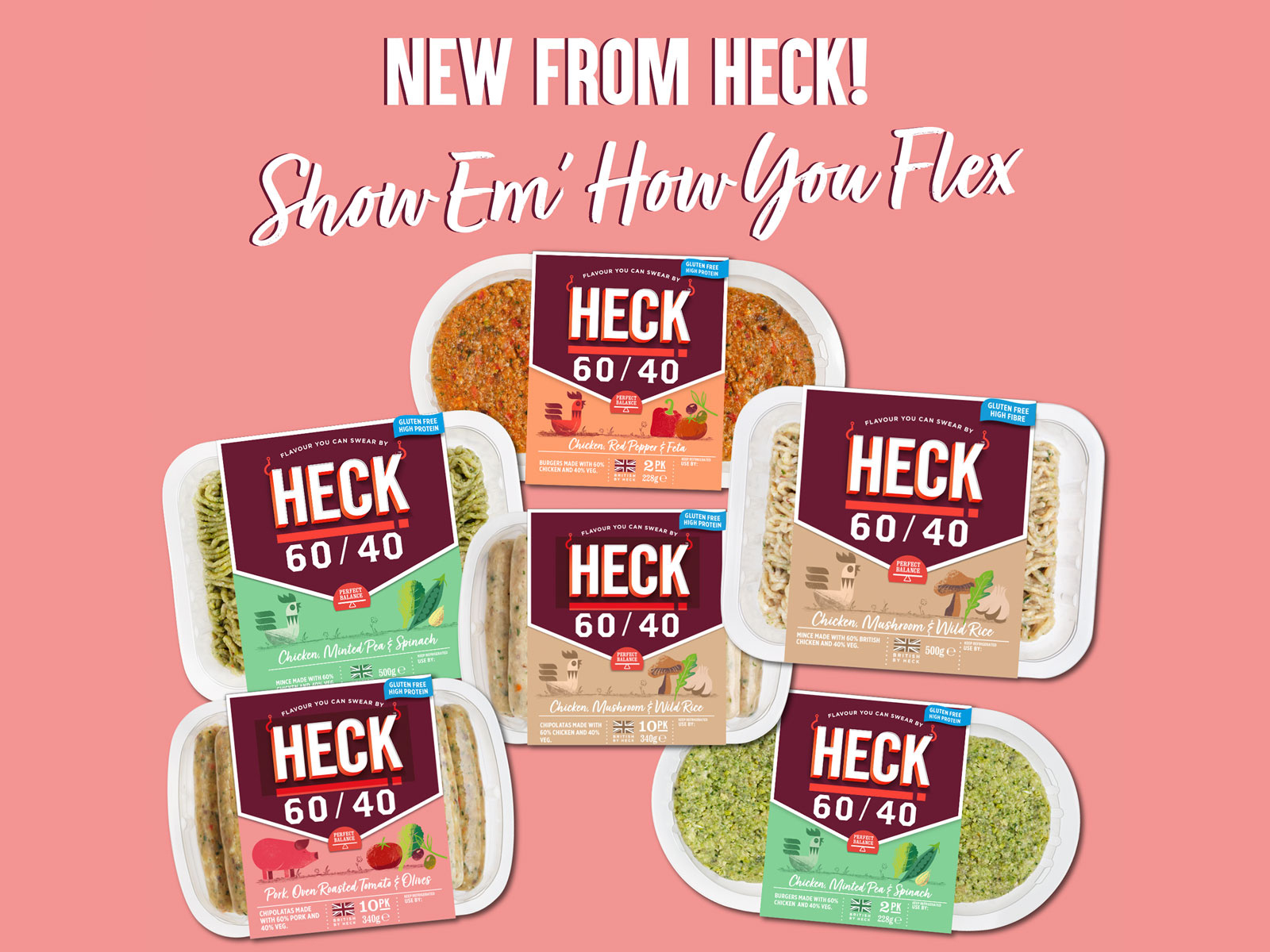 Heck Foods Flexitarian Range by Mike Williams on Dribbble