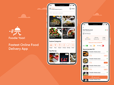 Food Delivery Mobile App app design mobile app ui uidesign uiux ux uxdesign