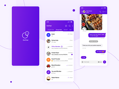 Chatting Mobile App Design Concept