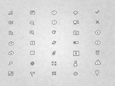 Sketch Icons II icons sketch ui