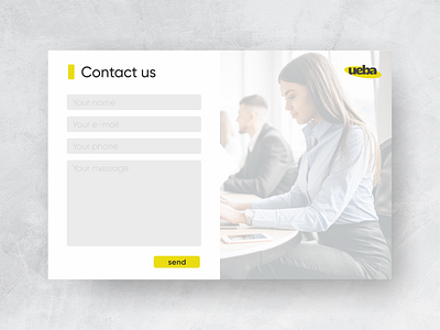 DailyUI:028 Contact Us