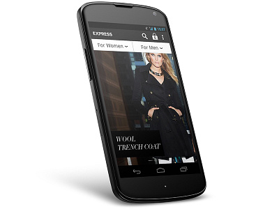 Express Home Screen android express home mobile nexus shop