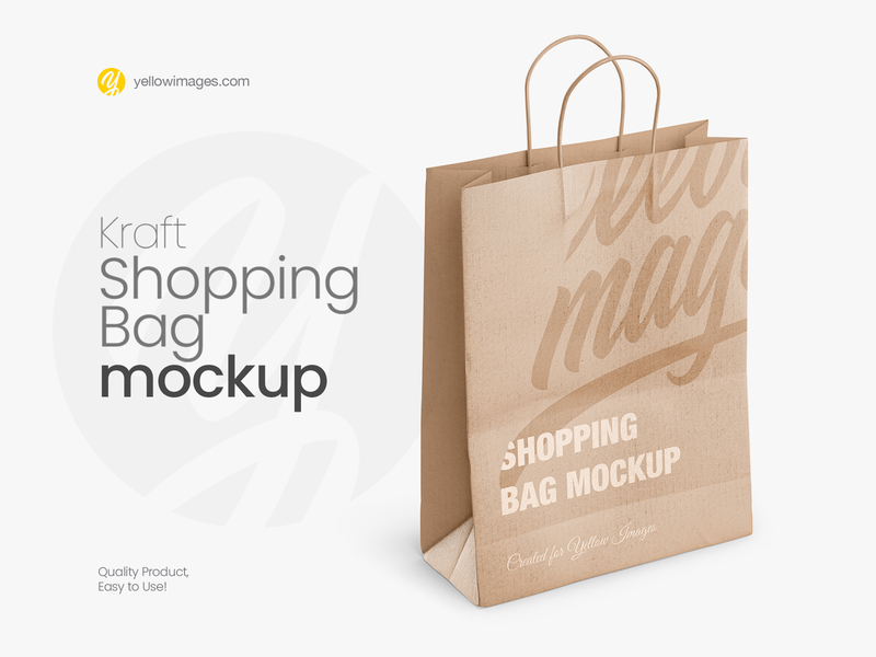 Kraft Shopping Bag Designs Themes Templates And Downloadable Graphic Elements On Dribbble