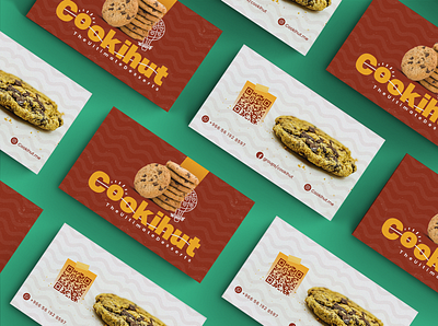 Cookihut - Brand & Business Card brand branding businesscard design identity logo packaging print print design retouching socialmedia typogaphy