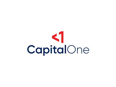 Capital One Concept Logo branding logo minimal typography
