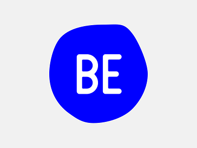 BE Logo Exploration be logo minimal text you