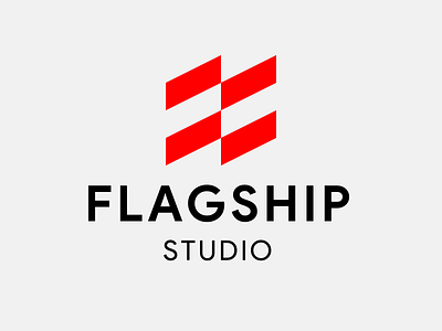 Flagship Studio flagship logo minimal studio tech