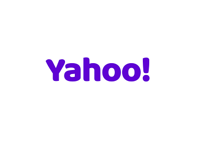 Yahoo! branding icon logo minimal tech typography