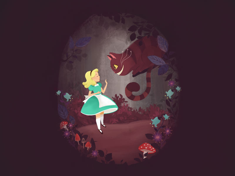 Fairytale illustration by Irina M on Dribbble
