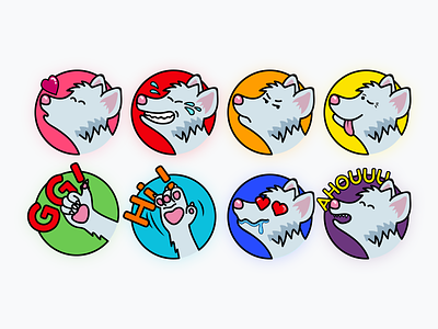 CSG.tv - Twitch Emotes Pack •1 badge emotes illustration illutrator stream twitch