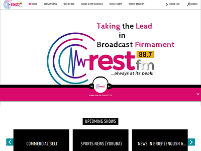 Crest887fm.com - Website is Live